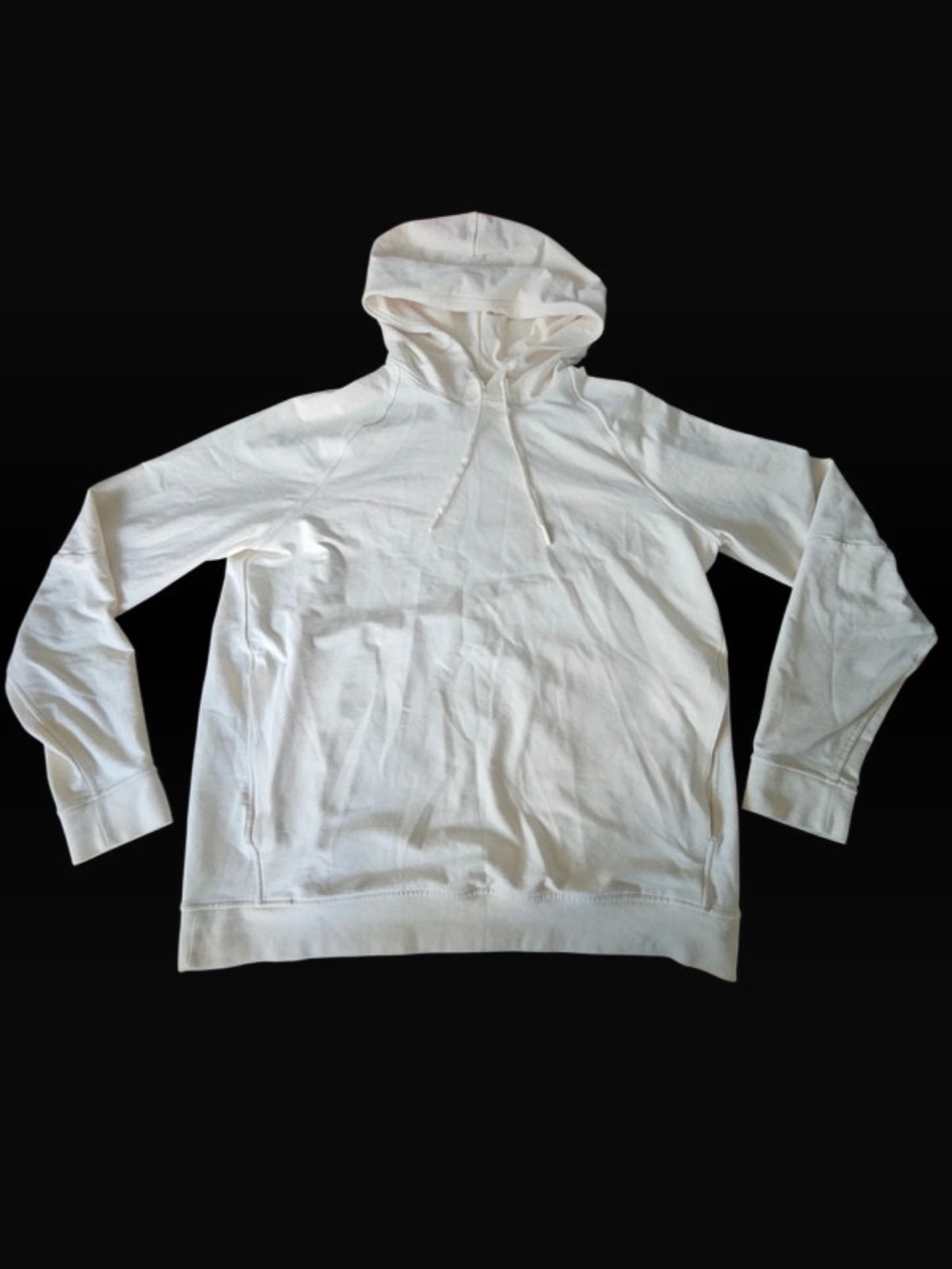 Lululemon Men's Butter Yellow Hooded Pullover Sweatshirt